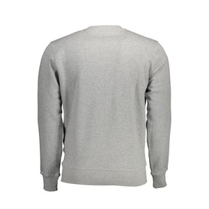 Grauer Baumwollpullover
