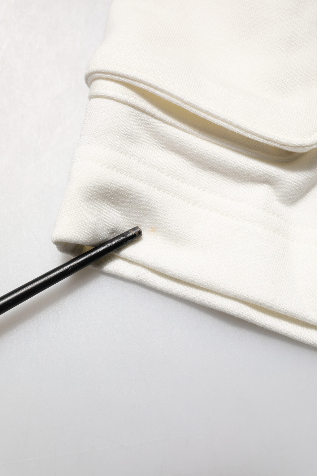 White Cotton Cargo Bermuda Sweatshorts Shorts
