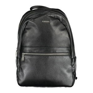 Schwarzer Polyethylen-Rucksack