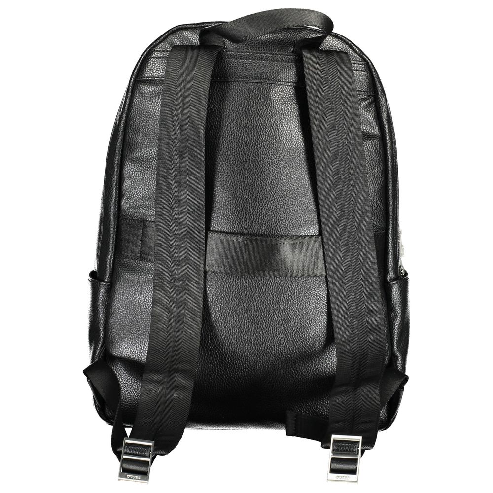 Schwarzer Polyethylen-Rucksack
