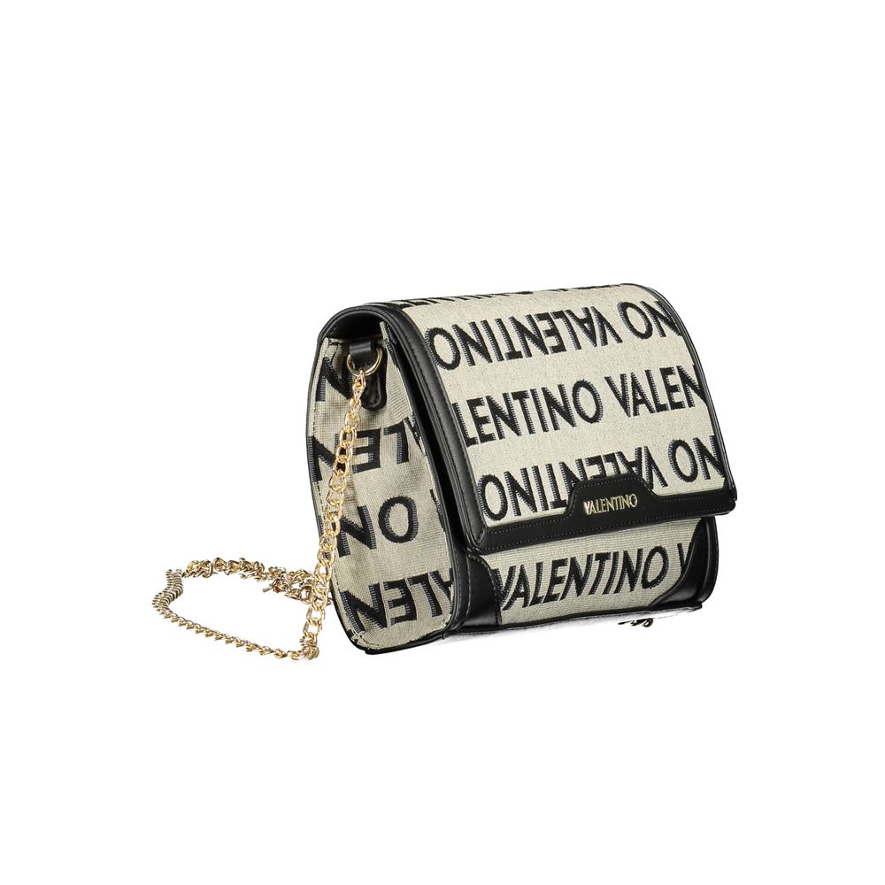 Gray Polyester Handbag