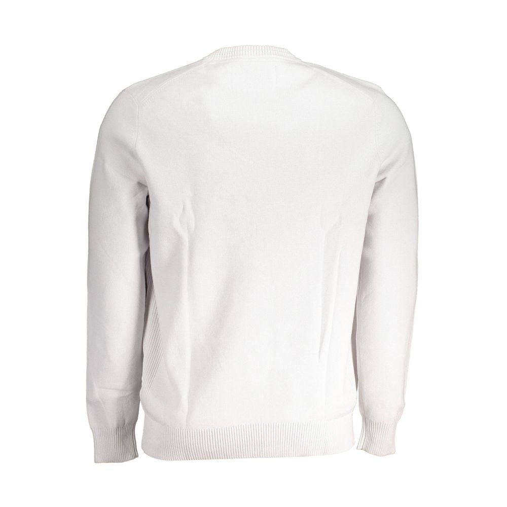 Grauer Baumwollpullover