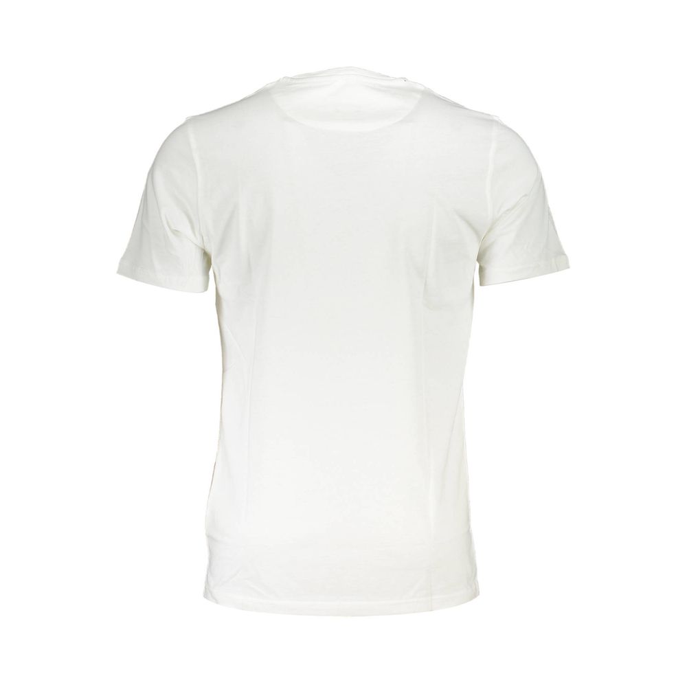 Weißes Baumwoll-T-Shirt