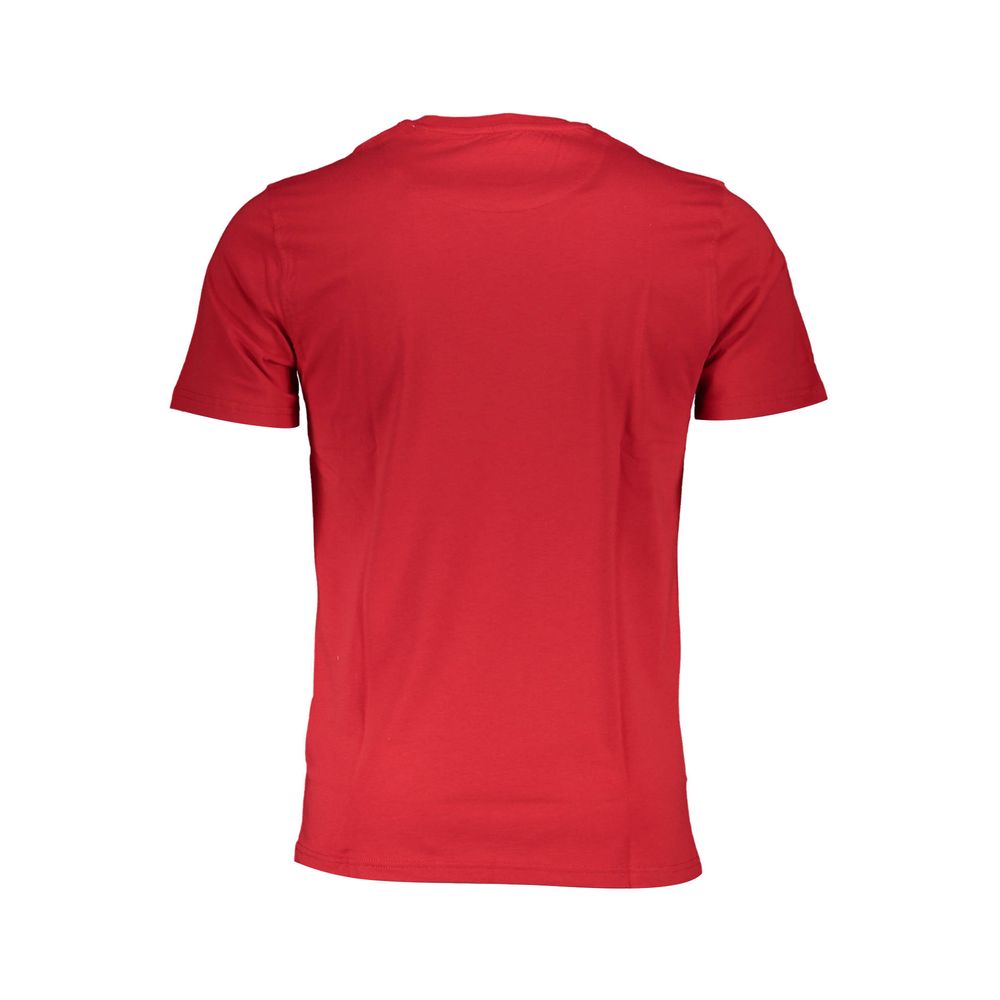 Rotes Baumwoll-T-Shirt