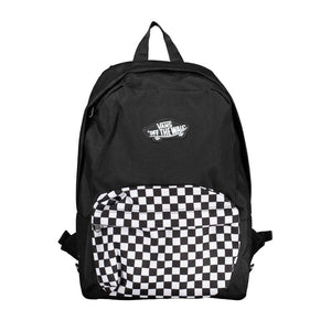 Schwarzer Polyester-Rucksack