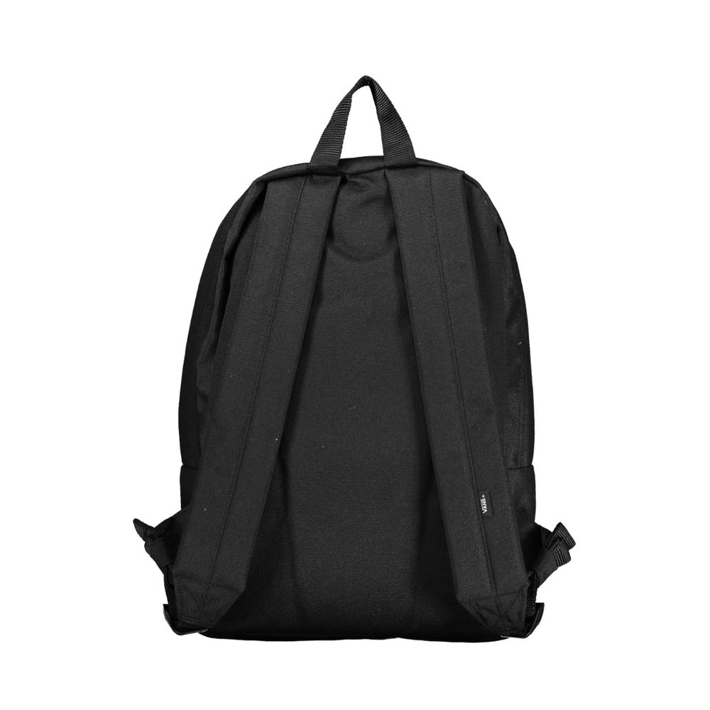 Schwarzer Polyester-Rucksack