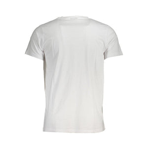 Weißes Baumwoll-T-Shirt