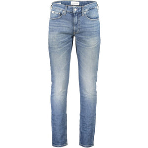 Blue Cotton Jeans & Pant