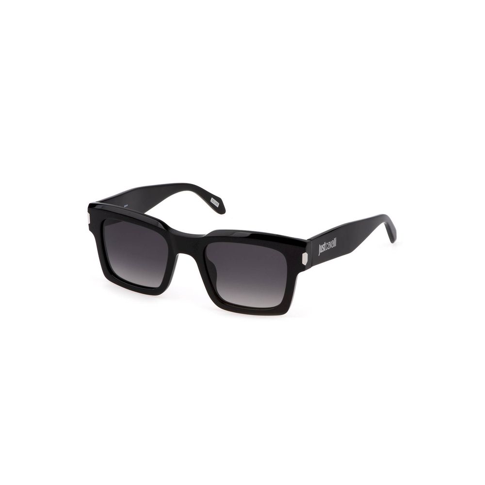 Schwarze Sonnenbrille aus Kunststoff
