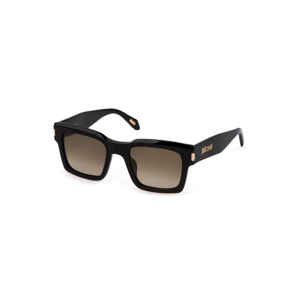 Schwarze Sonnenbrille aus Kunststoff