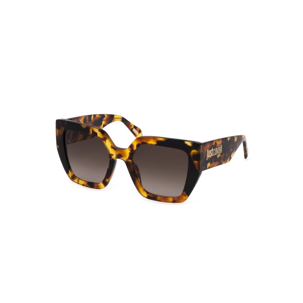Braune Sonnenbrille aus Kunststoff