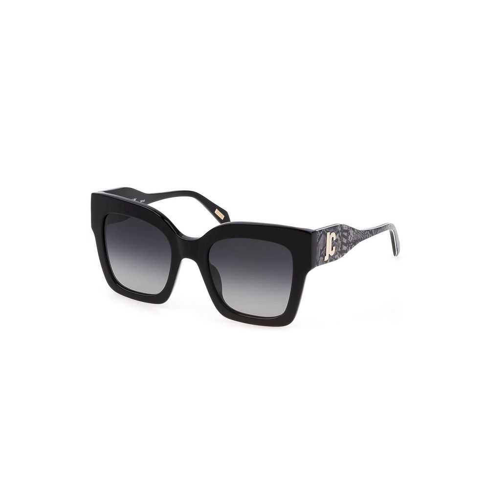 Schwarze Sonnenbrille aus Kunststoff