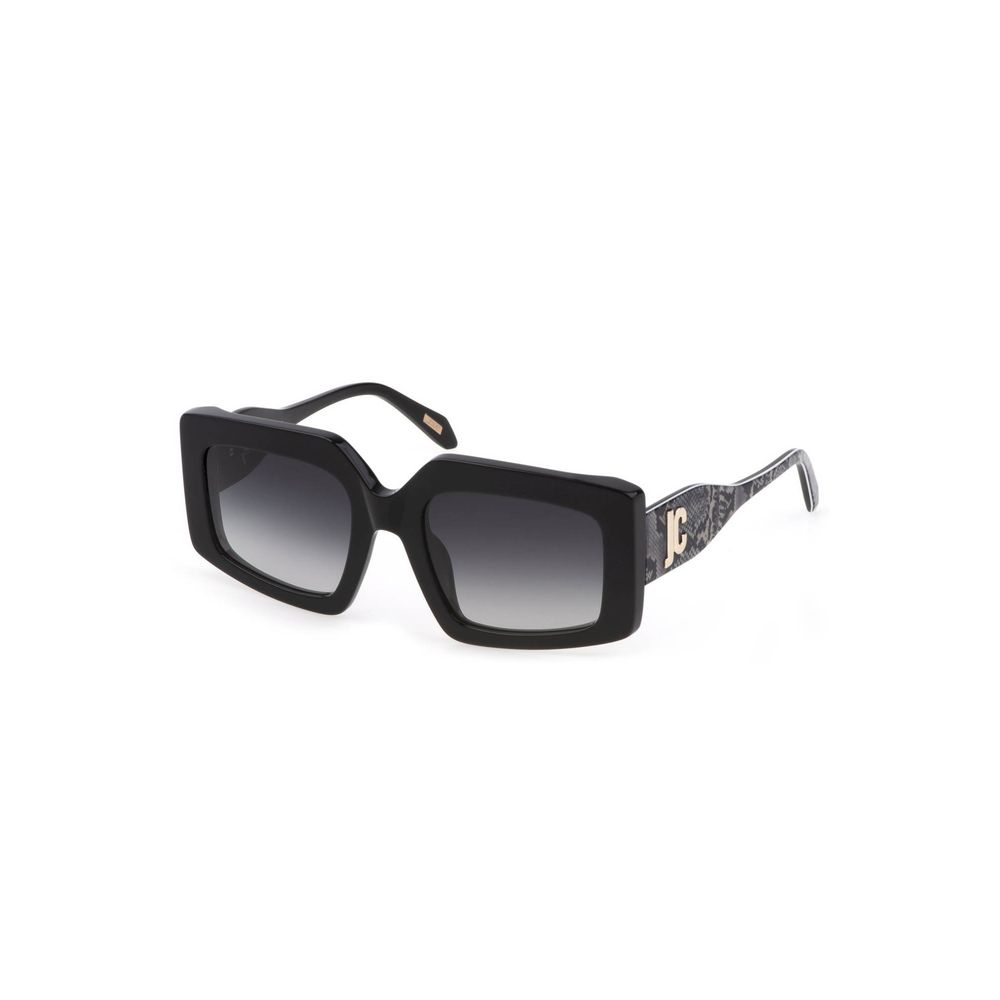 Schwarze Sonnenbrille aus Kunststoff