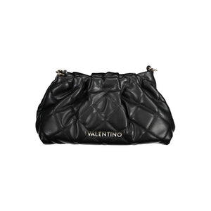 Schwarze Handtasche aus Polyethylen