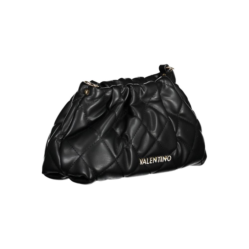 Schwarze Handtasche aus Polyethylen
