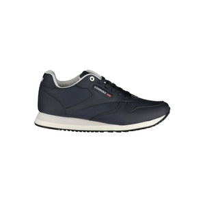 Blauer Polyester-Sneaker