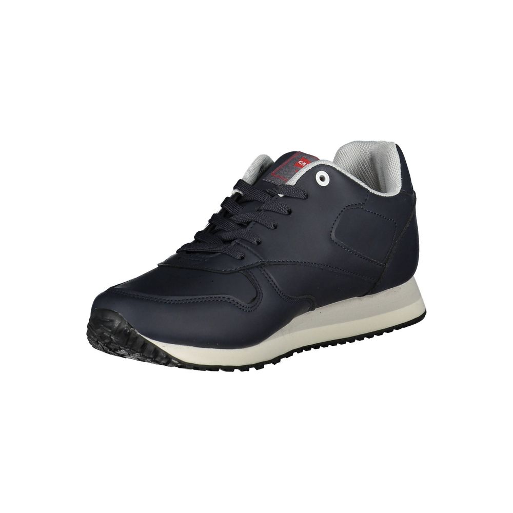 Blauer Polyester-Sneaker