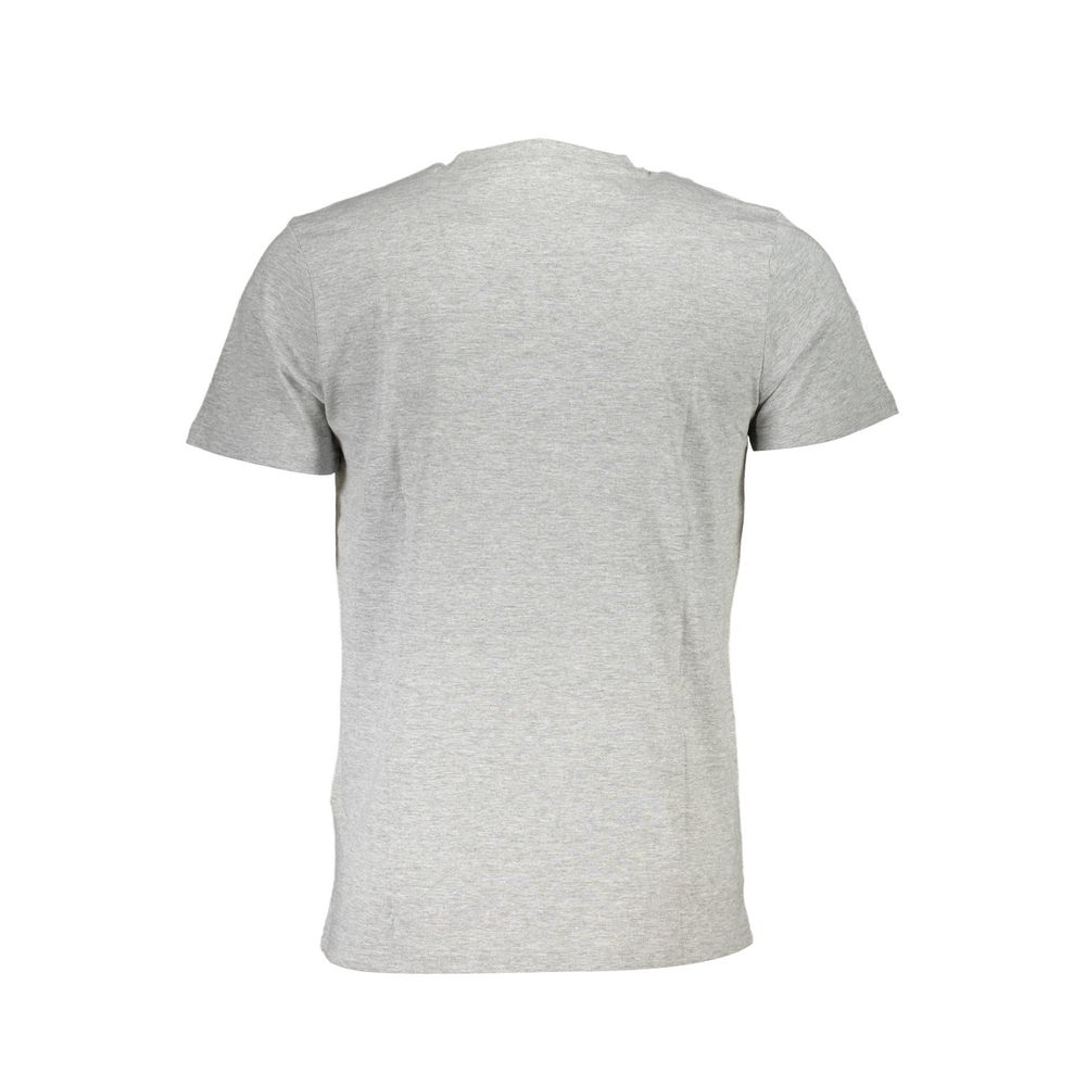 Graues Baumwoll-T-Shirt