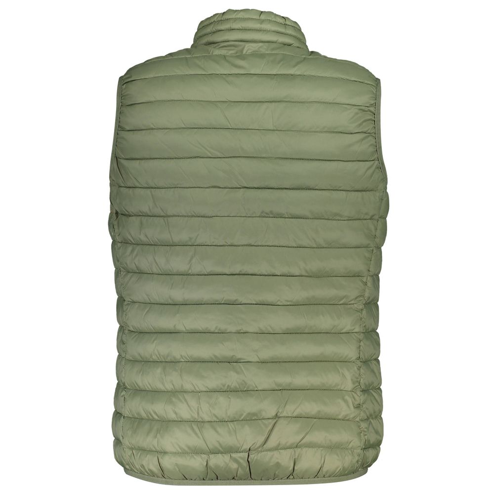 Grüne Polyesterjacke
