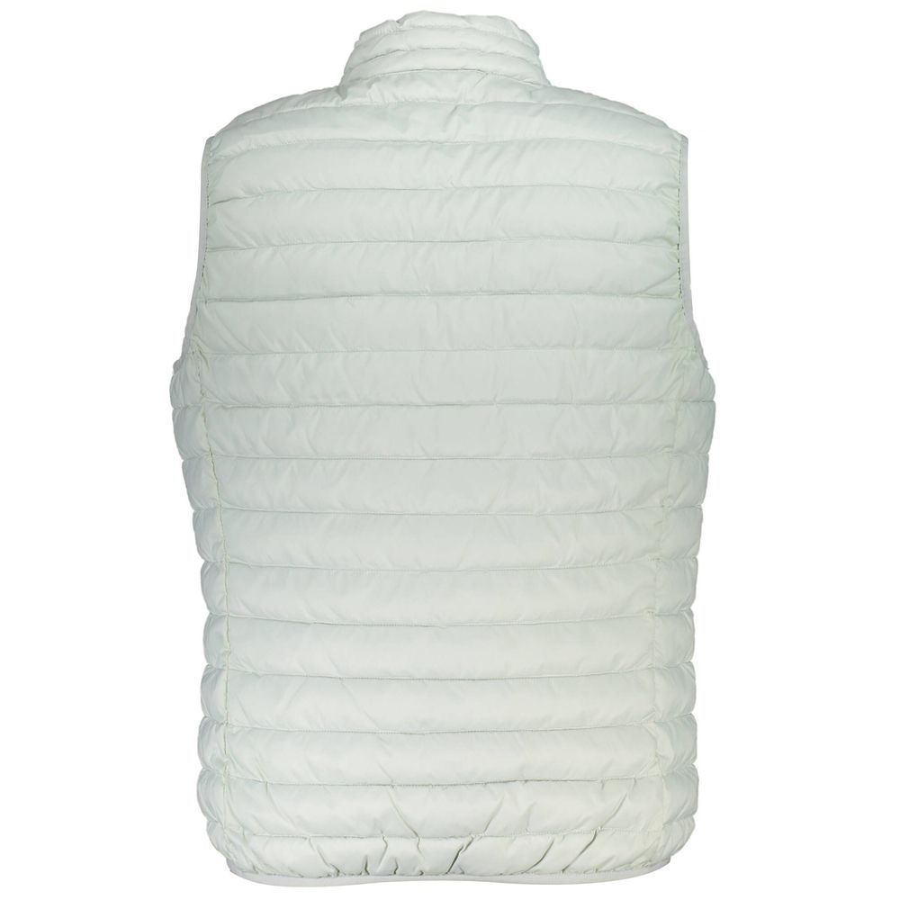 Graue Polyesterjacke