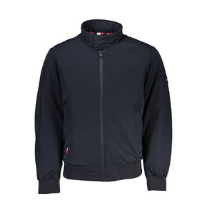 Blaue Elastanjacke