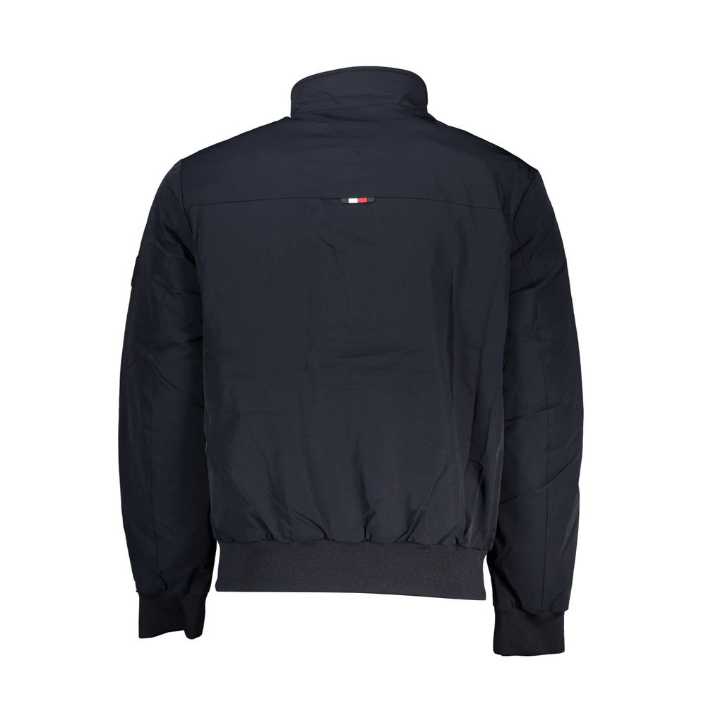 Blaue Elastanjacke