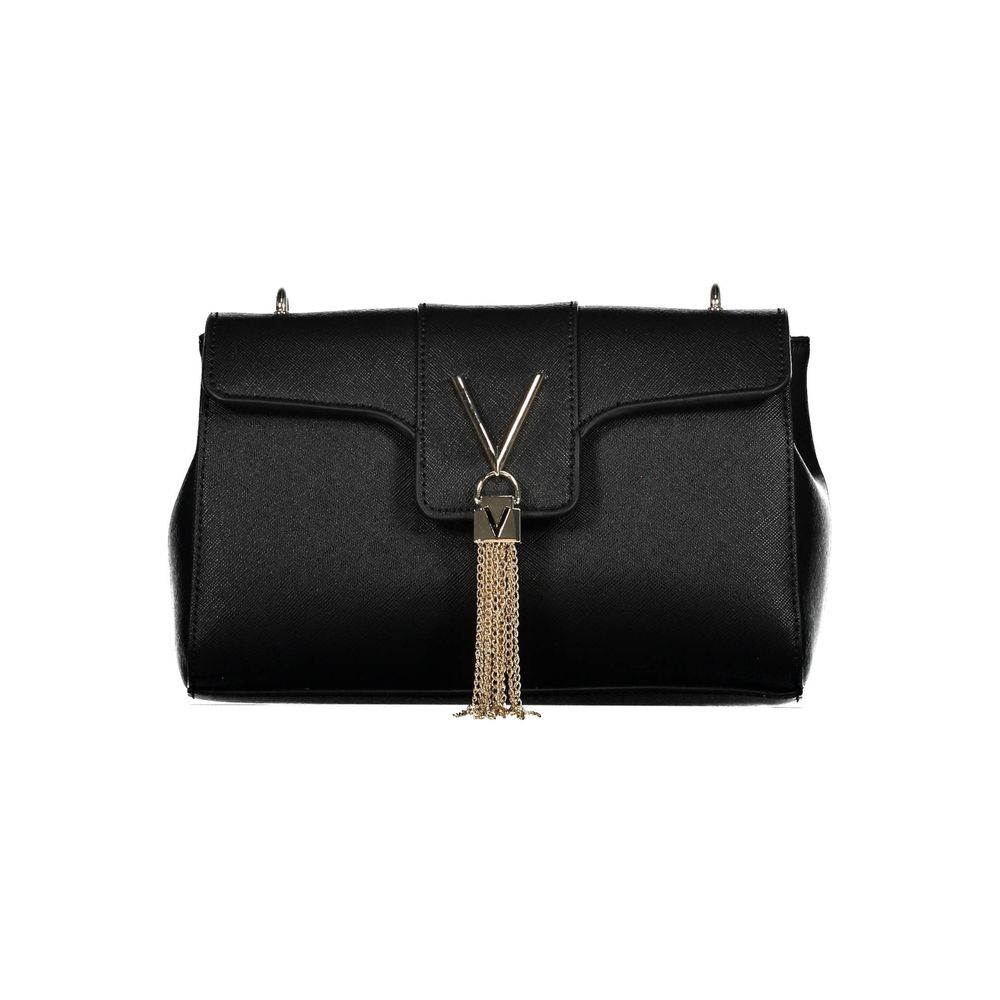 Schwarze Handtasche aus Polyethylen