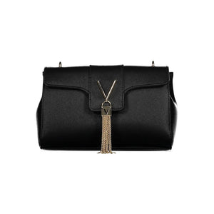 Schwarze Handtasche aus Polyethylen