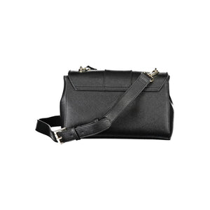 Schwarze Handtasche aus Polyethylen