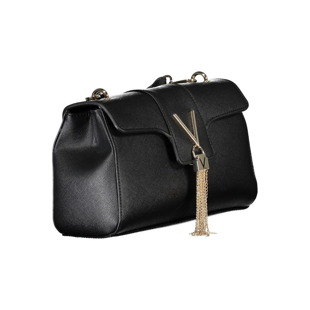 Schwarze Handtasche aus Polyethylen