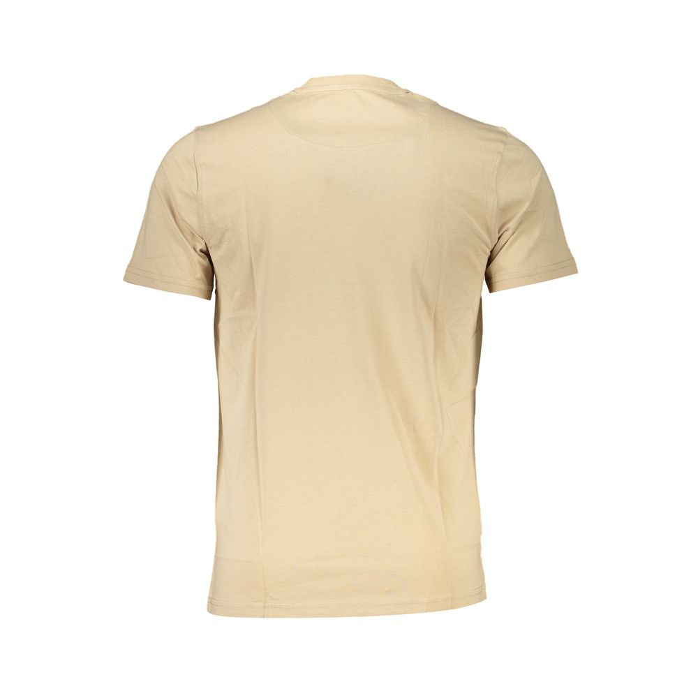 Beiges Baumwoll-T-Shirt