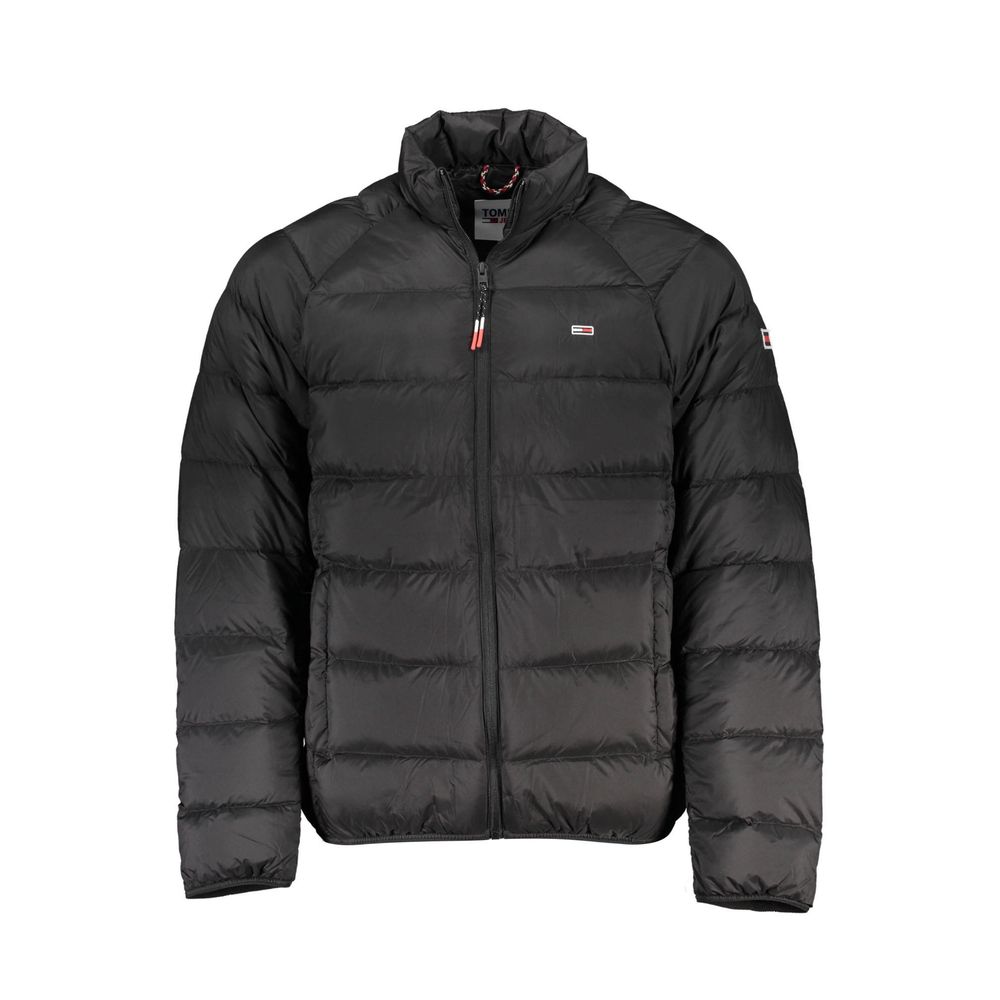 Schwarze Polyamidjacke