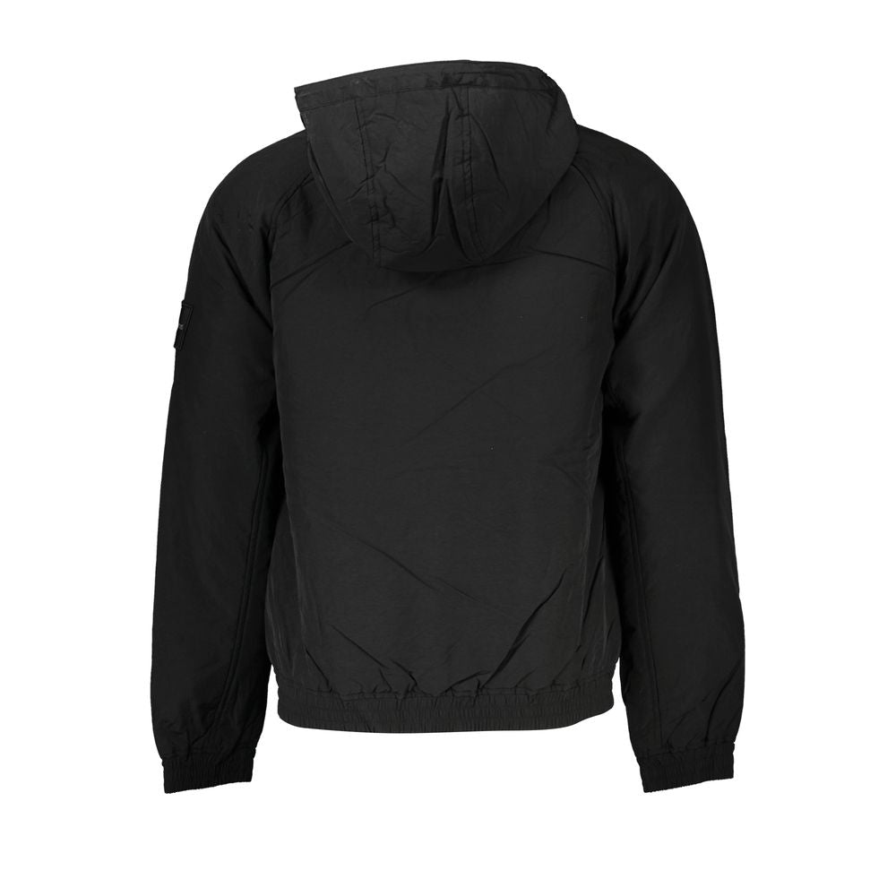 Schwarze Polyamidjacke
