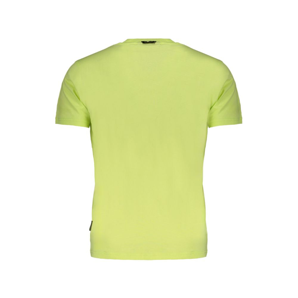 Gelbes Baumwoll-T-Shirt