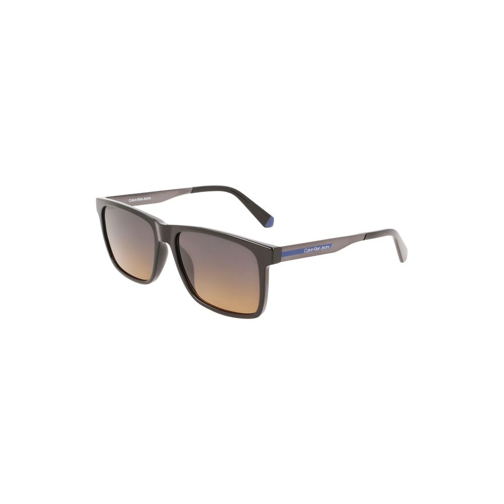 Schwarze Sonnenbrille aus Kunststoff