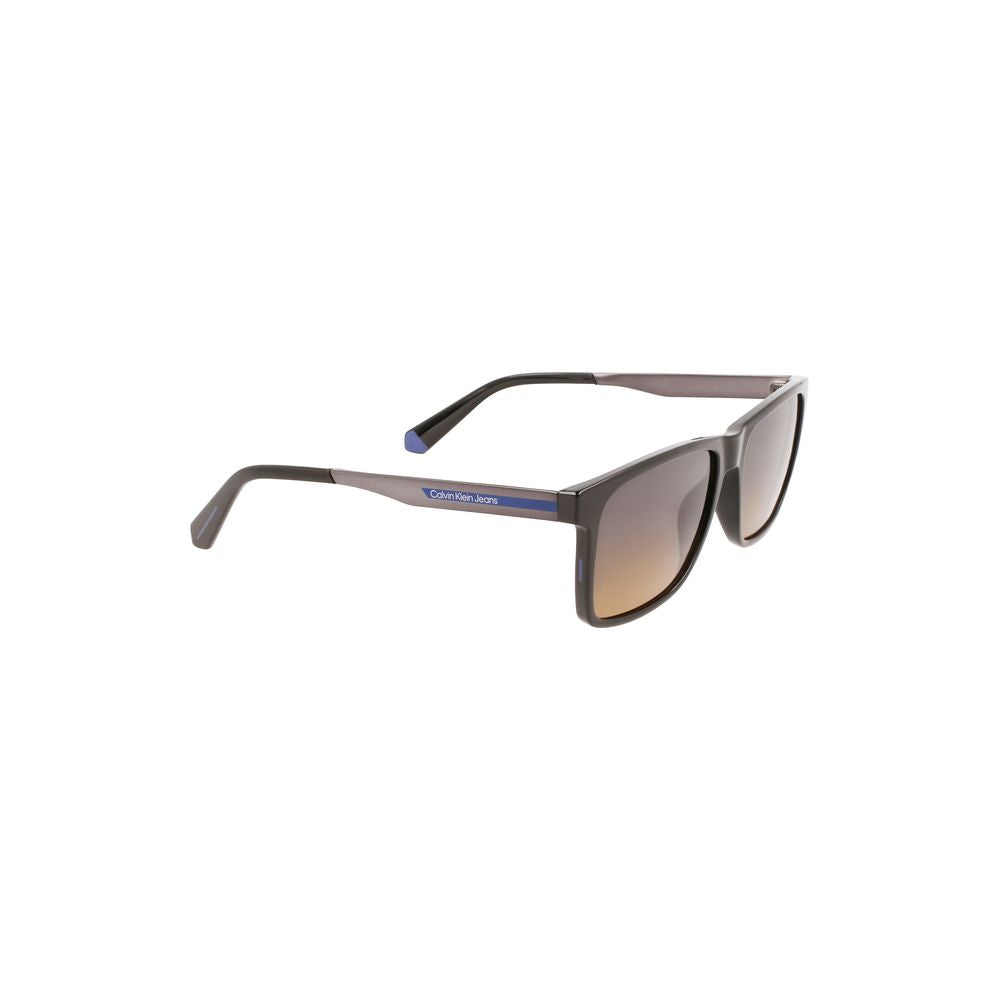Schwarze Sonnenbrille aus Kunststoff