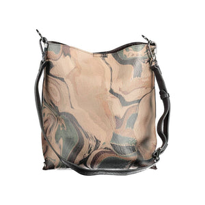 Braune Handtasche aus Polyethylen