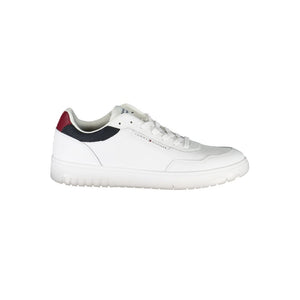 Weiße Ledersneaker