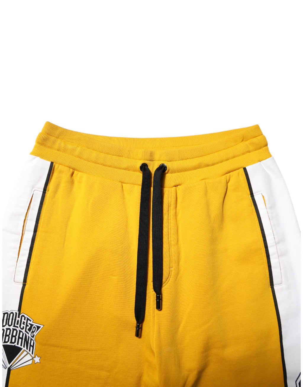 Gelbe Jogginghose aus Baumwolle