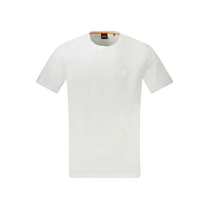 Weißes Herren-T-Shirt aus Baumwolle