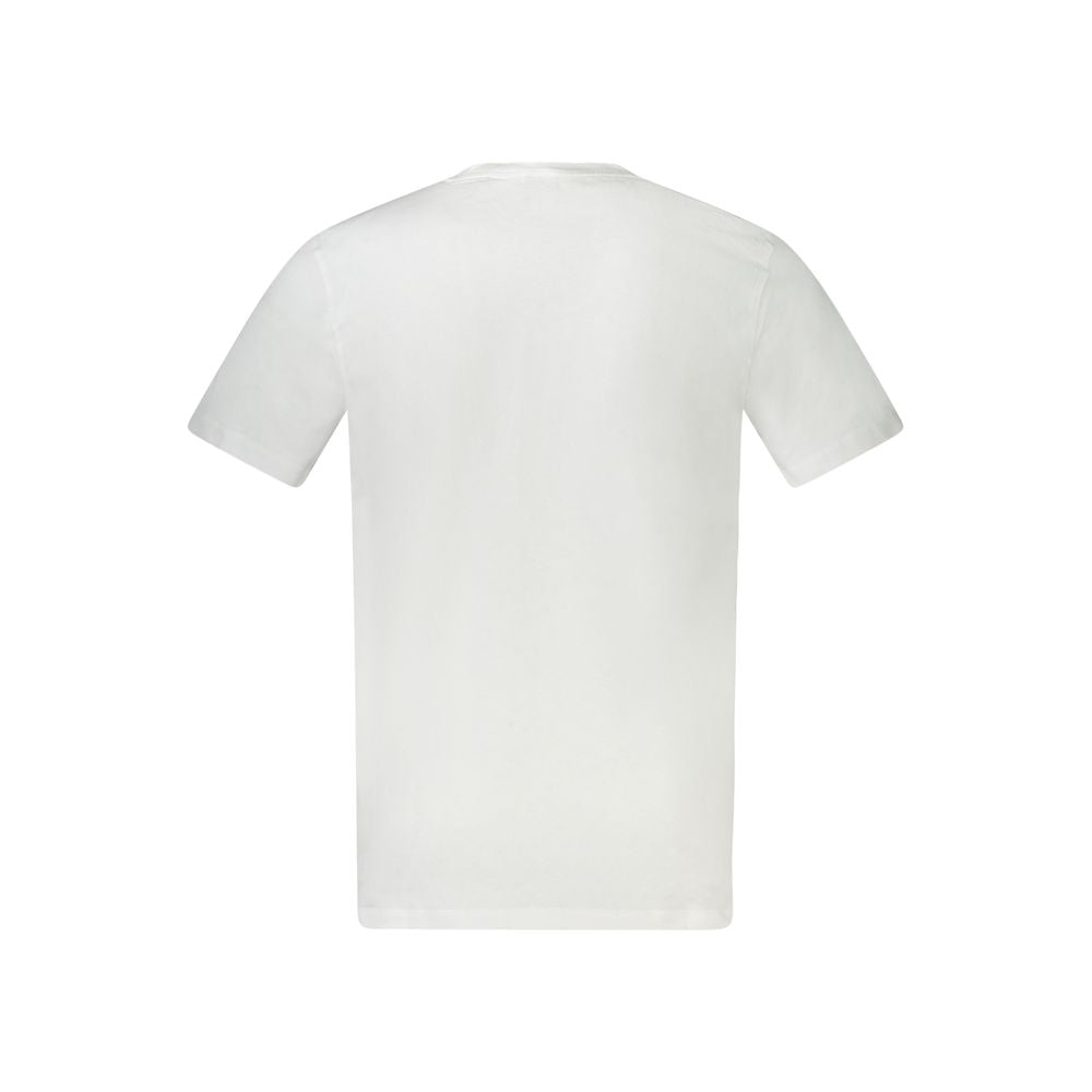 Weißes Herren-T-Shirt aus Baumwolle