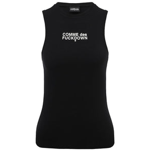 Schwarze Baumwolloberteile und T-Shirts