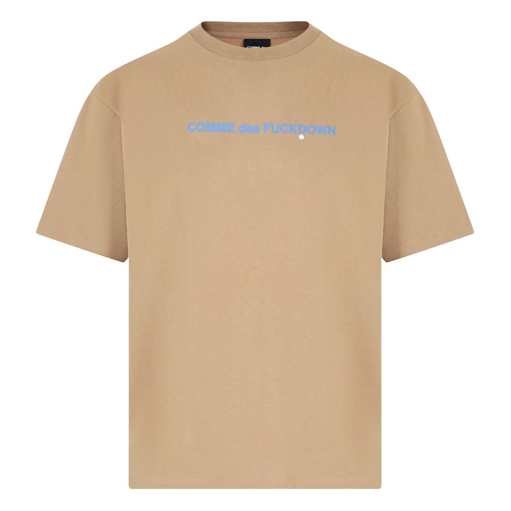 Braunes Baumwoll-T-Shirt