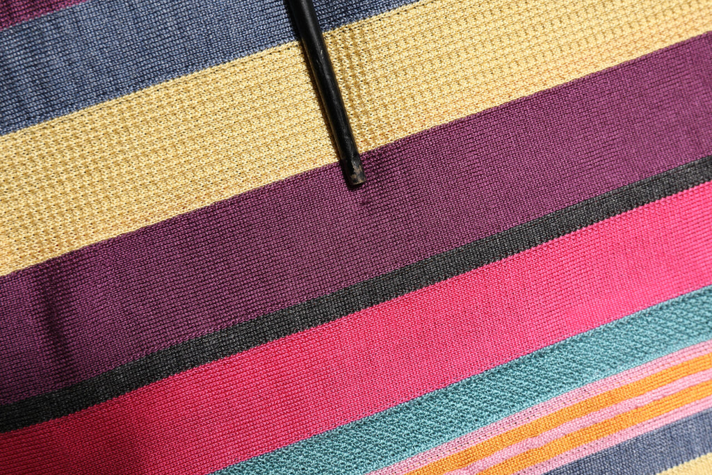 Dolce & Gabbana Multicolor Stripes Collared Men Polo T-shirt