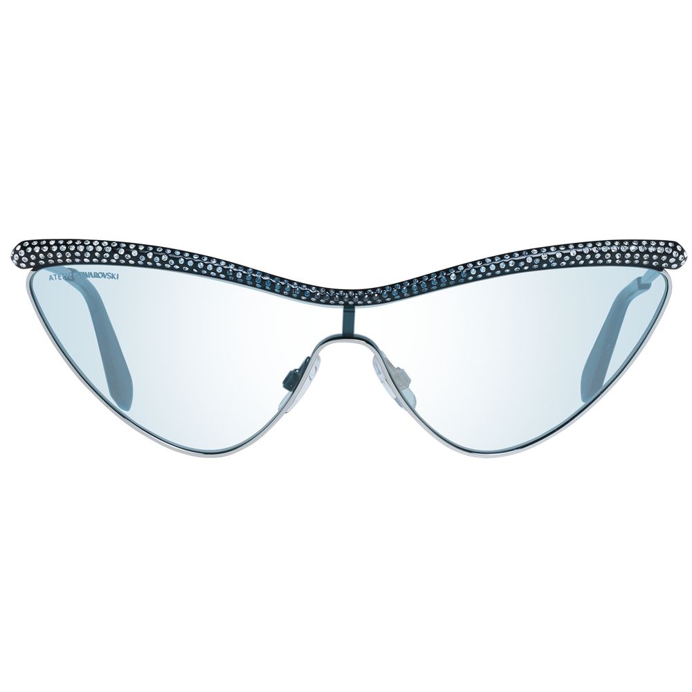 Graue Sonnenbrille aus Metall