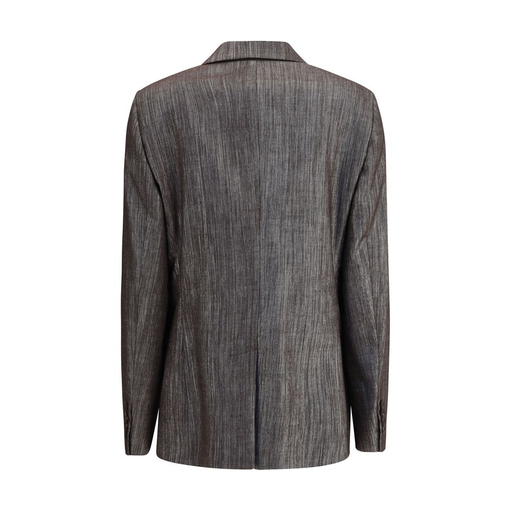 Blazer aus Lurex-Stoff