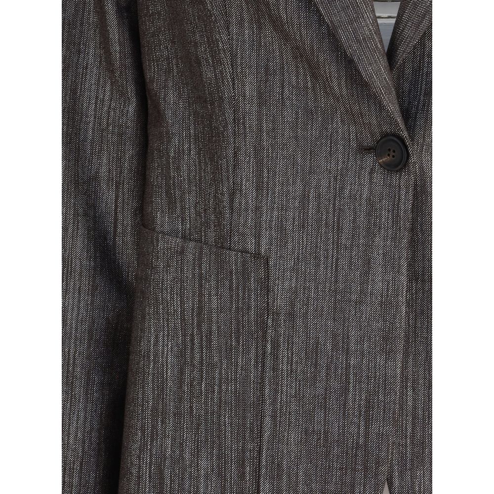 Blazer aus Lurex-Stoff