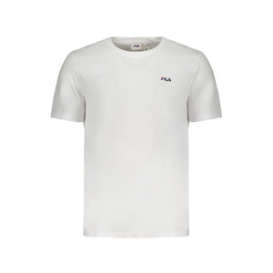 Weißes Baumwoll-T-Shirt