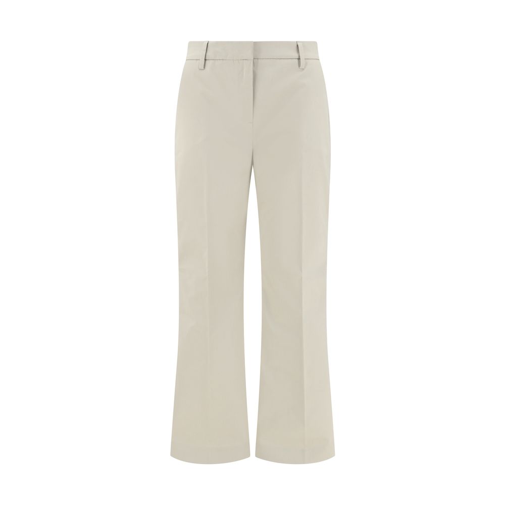 True Royal Sandy Beige Cotton Pants