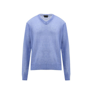Purple Silk Sweater